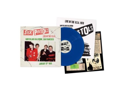 Sex Pistols - Live In The U.S.A. 1978: San Francisco 14th January, Winterland Ballroom (Limited Edition) (Blue Vinyl) (LP)