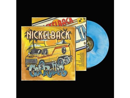 Nickelback - Get Rollin' (Blue/White Galaxy LP) (LP)