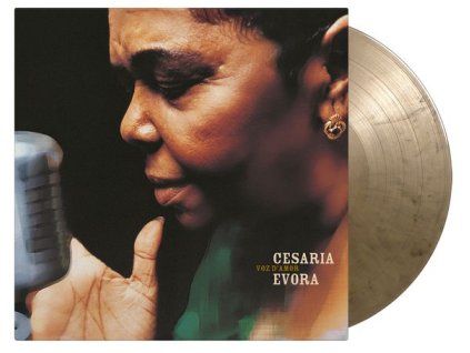 Césaria Évora (1941-2011) - Voz D' Amor (180g) (20th Anniversary) (Limited Numbered Edition) (Gold + Black Marbled Vinyl) (LP)