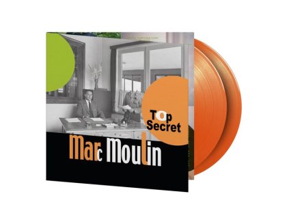 Marc Moulin (1942-2008) - Top Secret (180g) (Limited Numbered Expanded Edition) (Orange Vinyl) (LP)