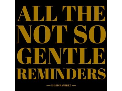 David Ramirez - All The Not So Gentle Reminders (LP)