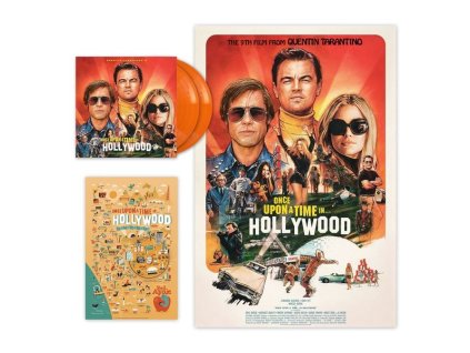 Quentin Tarantino's Once Upon A Time In Hollywood (180g) (Limited Edition) (Translucent Orange Vinyl) (LP)