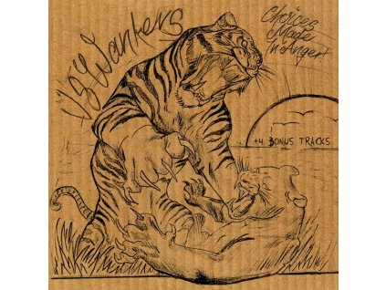 V8 Wankers - Choices Made In Anger (Limited Numbered Edition) (Jade Green Marble Vinyl) (LP)