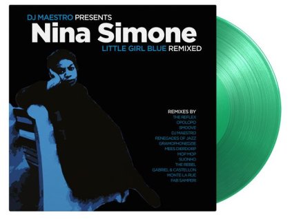 DJ Maestro - Presents Nina Simone: Little Girl Blue Remixed (180g) (Limited Numbered Edition) (Translucent Green Vinyl) (LP)