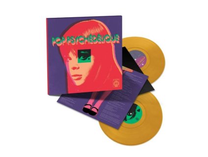 Pop Psychédélique (The Best Of French Psychedelic Pop 1964 - 2019) (Limited Edition) (Yellow Vinyl) (LP)