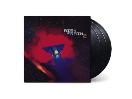 Chris Christodoulou - Risk Of Rain 2 (O.S.T) (Black W/ Rainbow Sparkle Vinyl) (LP)