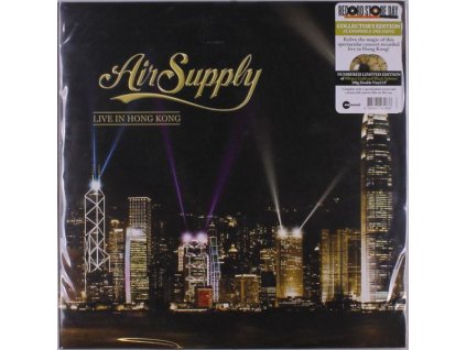 Air Supply - Live In Hong Kong 2013 (RSD) (180g) (Limited Numbered Edition) (Gold & Black Splatter Vinyl) (LP)