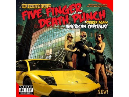 Five Finger Death Punch - American Capitalist (10th Anniversary) (Limited Edition) (Gold Vinyl) (LP)