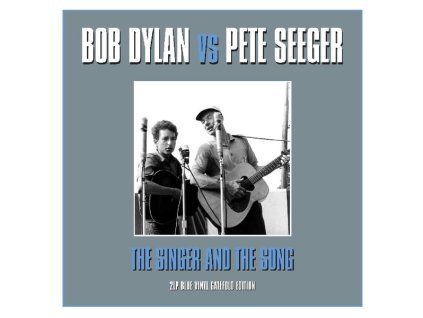 Bob Dylan & Pete Seeger - The Singer And The Song (Limited Edition) (Blue Vinyl) (LP)