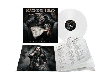 4063565 machine head unat ned clear vinyl lp