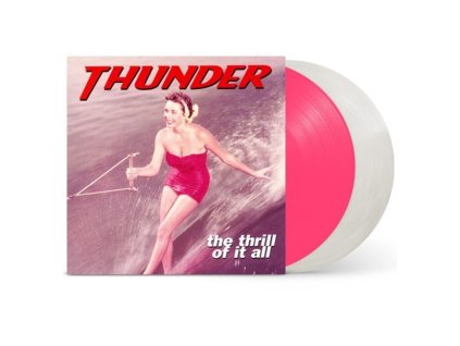 Thunder - The Thrill Of It All (Limited Expanded Edition) (Pink & Clear Vinyl) (LP)