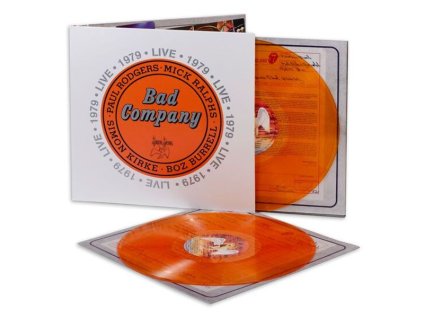 Bad Company - Live 1979 (RSD 2022) (Limited Edition) (Transparent Orange Vinyl) (LP)