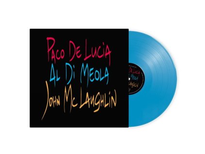 Al Di Meola, John McLaughlin & Paco De Lucia - The Guitar Trio (Limited Edition) (Opaque Blue Vinyl) (LP)