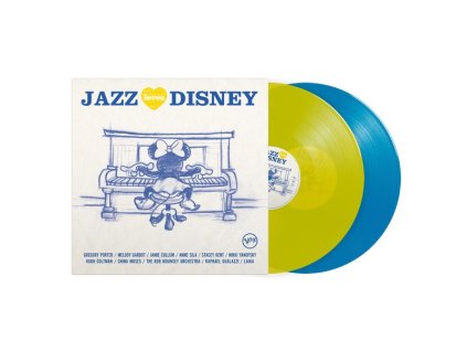 Jazz Loves Disney (Limited Edition) (Transparent Blue & Transparent Yellow Vinyl) (LP)