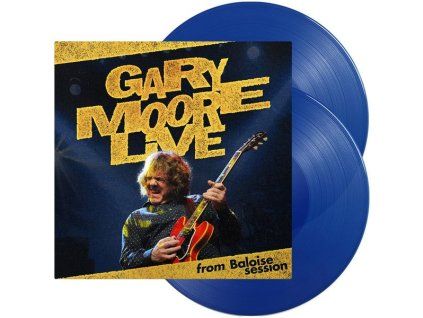 4070168 gary moore gary moore live from baloise session limited edition blue vinyl lp