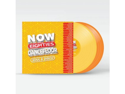 Pop Sampler - Now That's What I Call 80s Dancefloor: Soul & Disco (Flaming Yellow & Orange Vinyl) (LP)