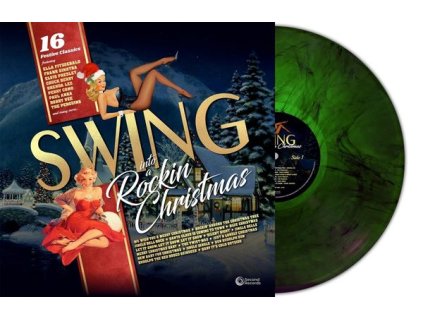 Swing Into A Rocking Christmas (180g) (Green Marble Vinyl) (LP)