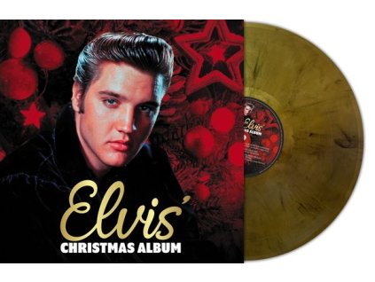 Elvis Presley - Elvis' Christmas Album (180g) (Limited Edition) (Gold Marbled Vinyl) (LP)