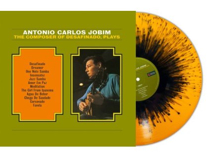 Antonio Carlos (Tom) Jobim (1927-1994) - The Composer of Desafinado, Plays (180g) (Limited Handnumbered Edition) (Orange/Black Splatter Vinyl) (LP)