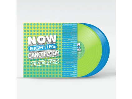 Pop Sampler - Now That's What I Call 80s Dancefloor: HI-NRG & Pop (Green & Blue Vinyl) (LP)