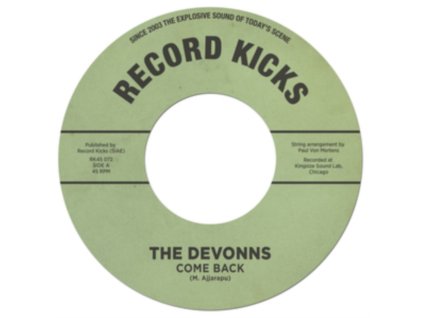DEVONNS - Come Back / Think Im Falling In Love (7Inch" Vinyl)