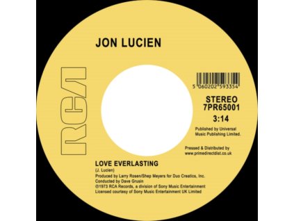 JON LUCIEN - Lady Love / Love Everlasting (7Inch" Vinyl)