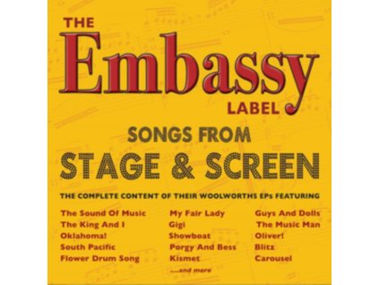 VARIOUS ARTISTS - The Embassy Label - Songs From Stage & Screen (CD)