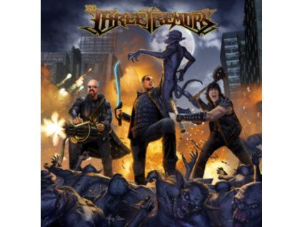 4088726 three tremors three tremors gold vinyl lp