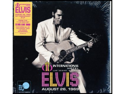 ELVIS PRESLEY - Live At The International Hotel. Las Vegas. Nv Aug (LP)