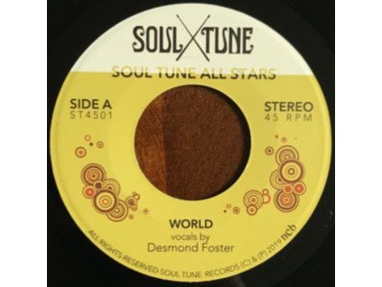 SOUL TUNE ALLSTARS - World / Natural Feeling (7Inch" Vinyl)