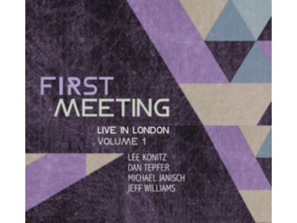 LEE KONITZ / DAN TEPFER / MICHAEL JANISCH & JEFF WILLIAMS - First Meeting: Live In London. Volume 1 (LP)