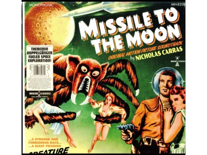 ORIGINAL SOUNDTRACK / NICHOLAS CARRAS - Missile To The Moon (Red Vinyl) (LP)
