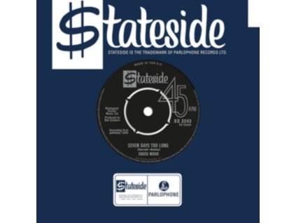 CHUCK WOODS / CASUALEERS - Seven Days Too Long / Dance Dance Dance (7Inch" Vinyl)