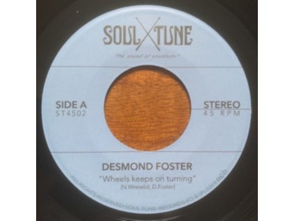DESMOND FOSTER - Wheels Keeps On Turning / Attitude (7Inch" Vinyl)