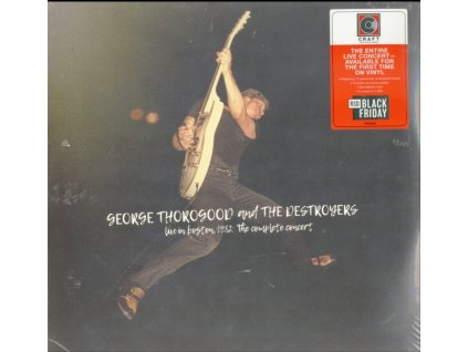 GEORGE THOROGOOD & THE DESTROYERS - Live In Boston 1982: The Complete Concert (Deluxe Edition) (Red Marble Vinyl) (Black Friday 2020) (LP)