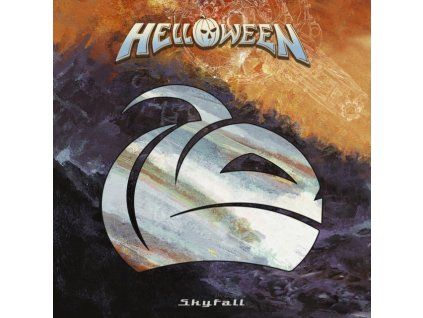 4098020 helloween skyfall single transparent orange vinyl lp