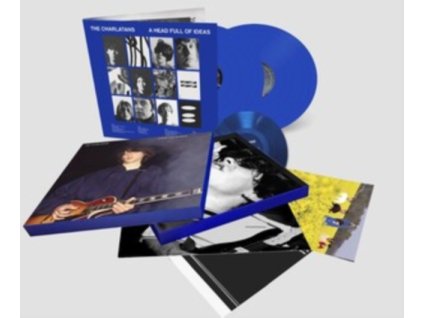 CHARLATANS - A Head Full Of Ideas (Deluxe Edition) (Transparent Blue Vinyl) (LP + 7Inch)