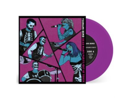 TSUNAMI BOMB - Dead Mans Party / Out Of Touch (Purple Vinyl) (7Inch" Vinyl)