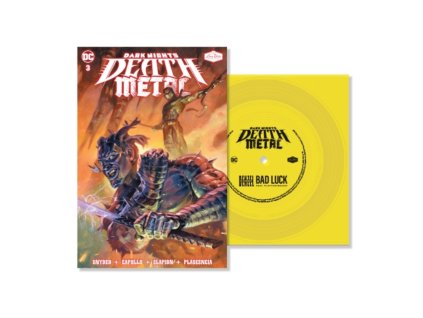 DENZEL CURRY / PLAYTHATBOIZAY - Bad Luck (Dc - Dark Nights: Death Metal Version) (Yellow Vinyl) (7Inch" Vinyl)