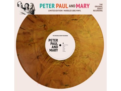 PETER PAUL AND MARY - Peter Paul And Mary (The Original Debut Recording) (Marbled Vinyl) (LP)