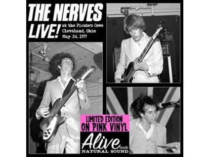 NERVES THE - Live At The Pirates Cove Pink (LP)