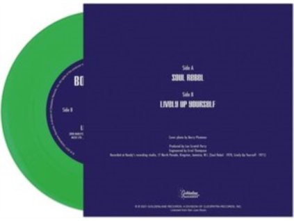 BOB MARLEY - Soul Rebel (Green Vinyl) (7Inch" Vinyl)