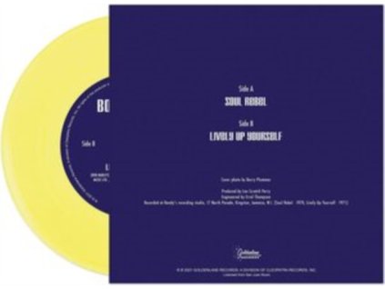 BOB MARLEY - Soul Rebel (Yellow Vinyl) (7Inch" Vinyl)