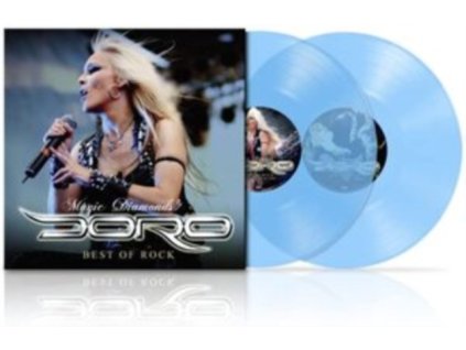 DORO - Magic Diamonds - Best Of Rock (Curacao Clear Vinyl) (LP)