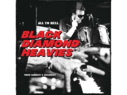BLACK DIAMOND HEAVIES - All To Hell / Their Baddest And Greasiest (Clear Orange Vinyl) (LP)