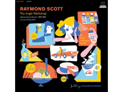 RAYMOND SCOTT - The Jingle Workshop: Midcentury Musical Miniatures 1951-1965 (Clear Vinyl) (LP)