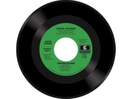 CHUCK JACKSON - Waiting In Vain / No Tricks (7Inch" Vinyl)