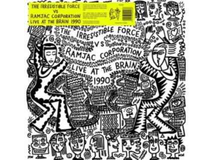 IRRESISTIBLE FORCE VS RAMJAC C - Live At The Brain 1990 (LP)