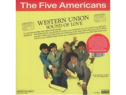 FIVE AMERICANS - Western Union (Gold Vinyl) (LP)