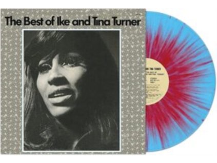 IKE & TINA TURNER - The Best Of (Red & Blue Splatter) (LP)